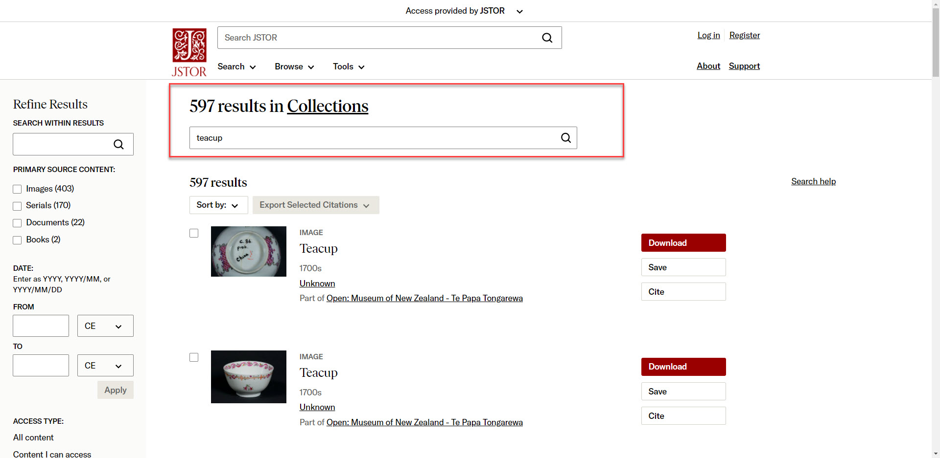 Amplify the reach of your collections with JSTOR - About JSTOR